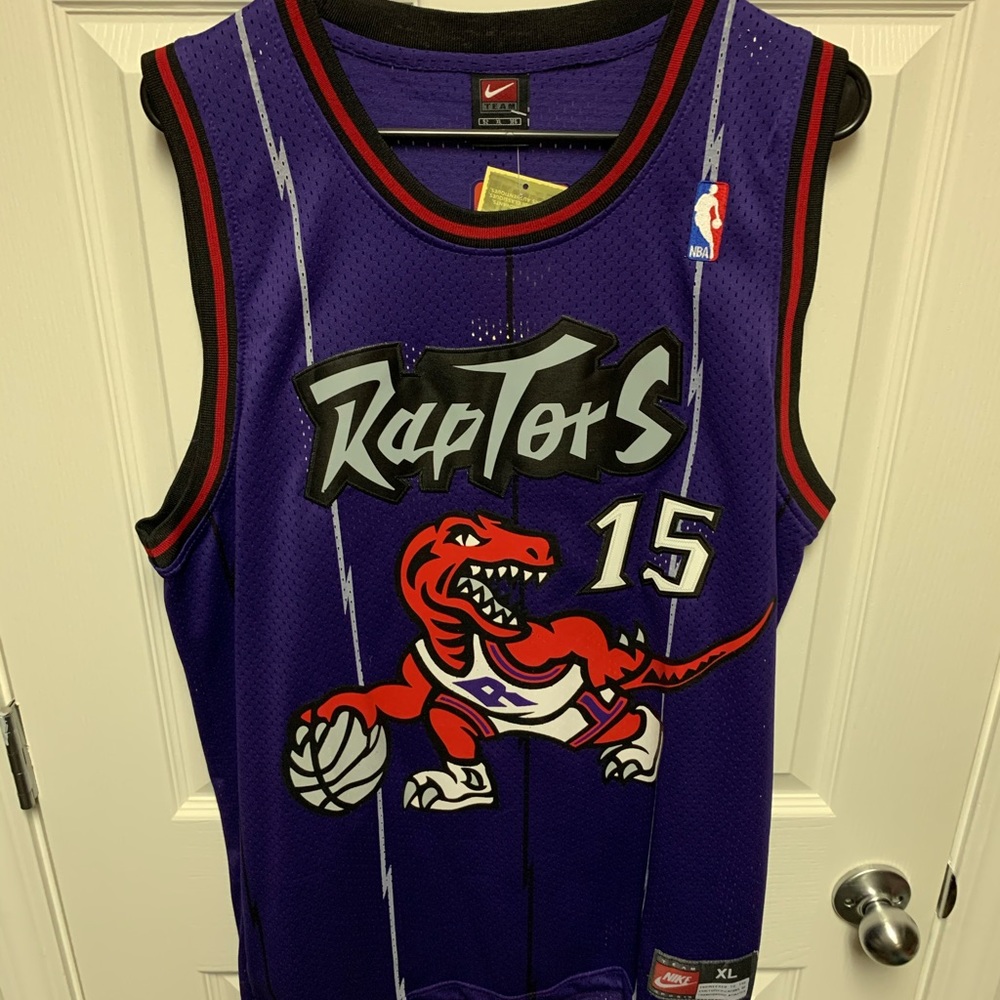 Vince Carter Toronto Raptors Jersey XL